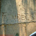 Thumbnail 3 imagini te iubecs scris pe asfalt Parcul Herastrau Bucuresti 2007