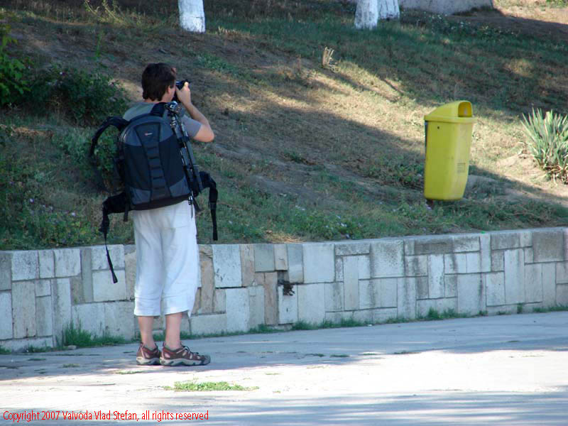 Vaivoda Vlad fotograf in Romania fotograf Turist faleza Constanta 2007