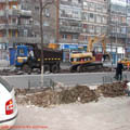 Thumbnail 24 basculanta si excavator la lucrari carosabil Calea Mosilor Sector 3 2007